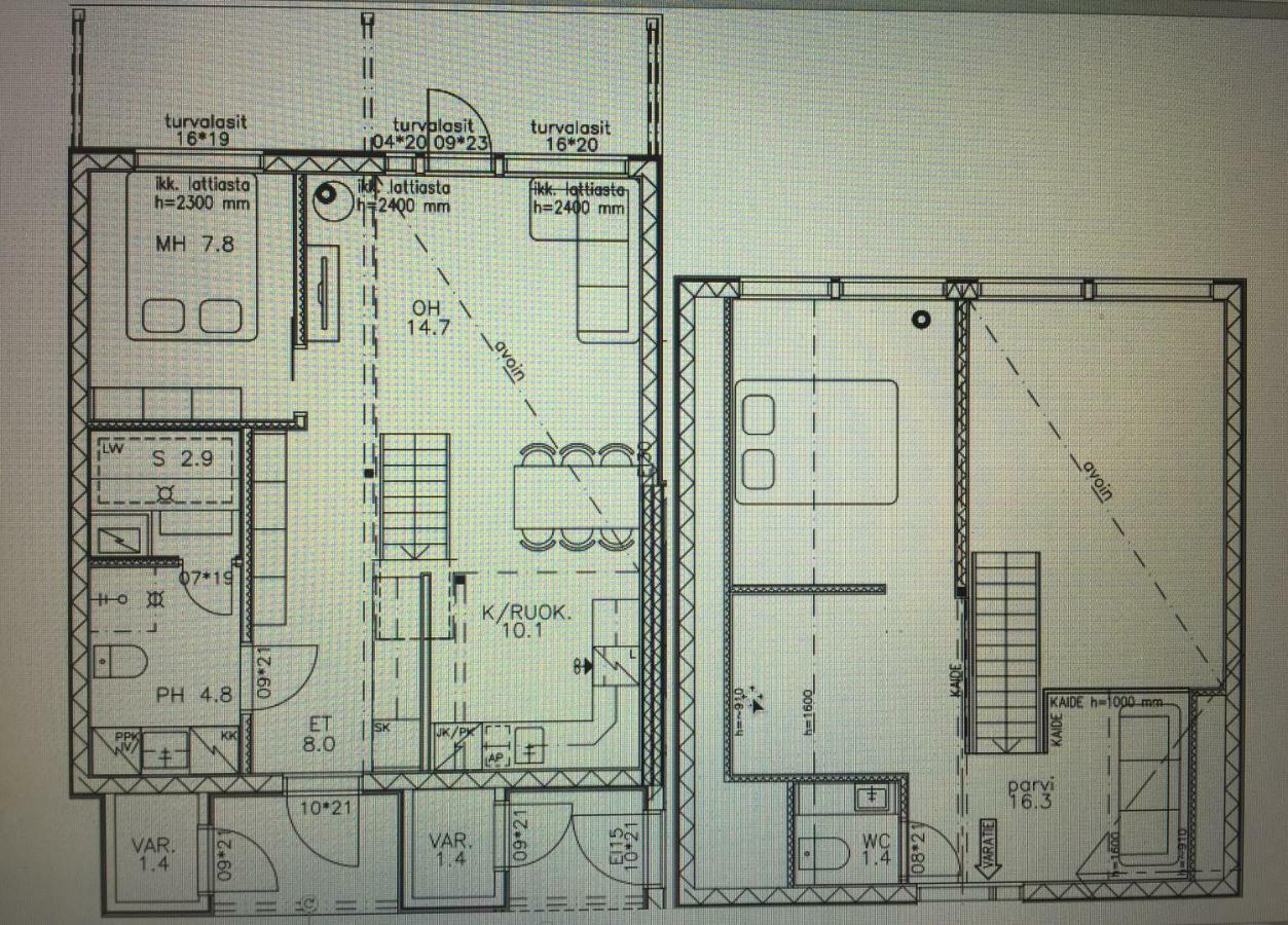 Villa Lumihelmi A & B Äkäslompolo Extérieur photo